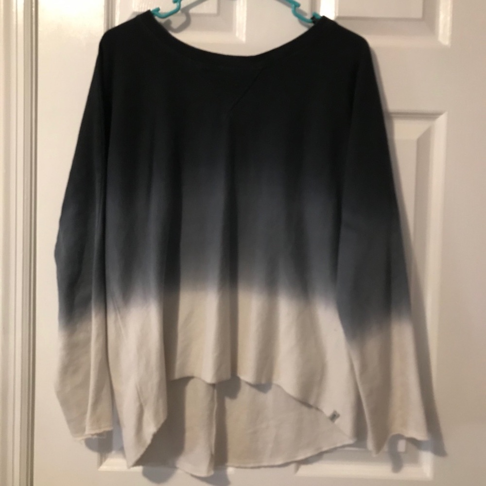 Ombré Dye Sweatshirt top